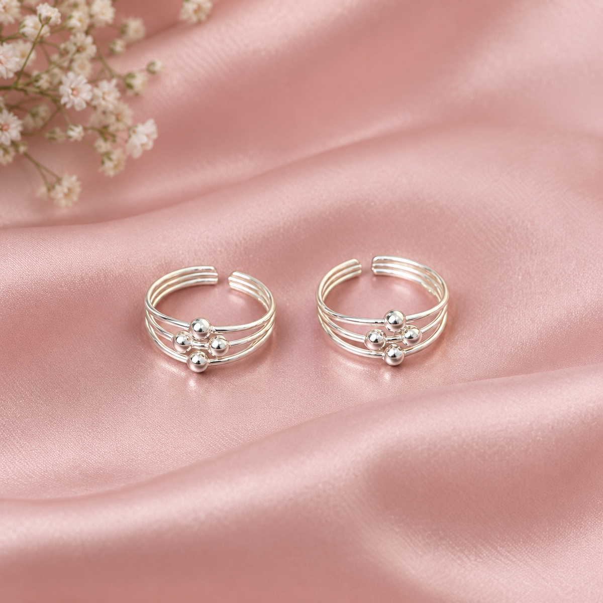 Tara 925 Silver Toe rings