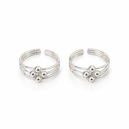 Tara 925 Silver Toe rings
