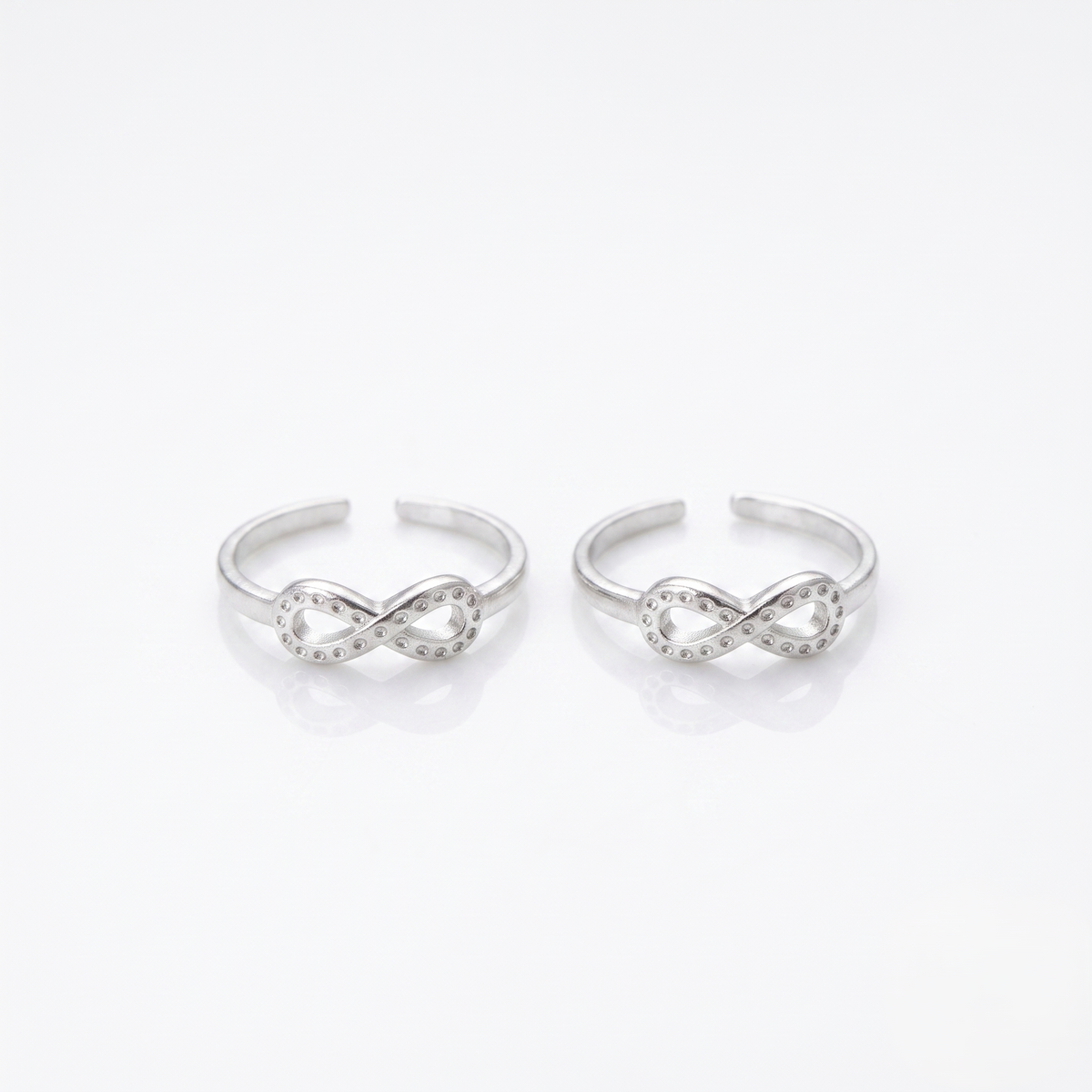 Eternal Love 925 Silver Toe Rings