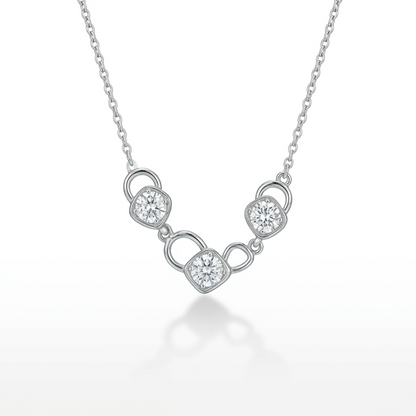 925 Sterling Silver Serenelle Link Necklace