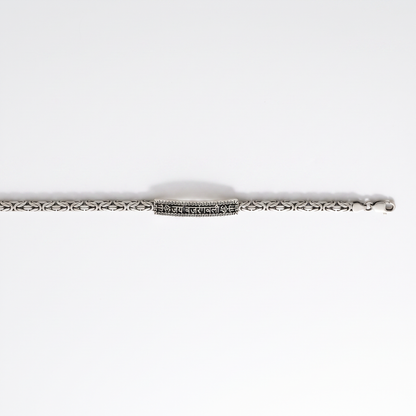 925 Silver Bajrangabali Bracelet for Men