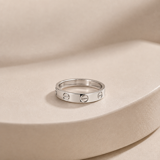 925 Silver Cartier Unisex Band