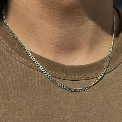 925 Sterling Silver Cuban Chain