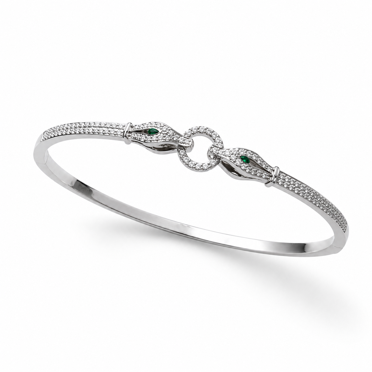 Double Serpent Bracelet Band