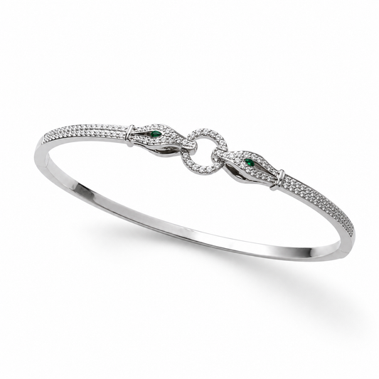 Double Serpent Bracelet Band