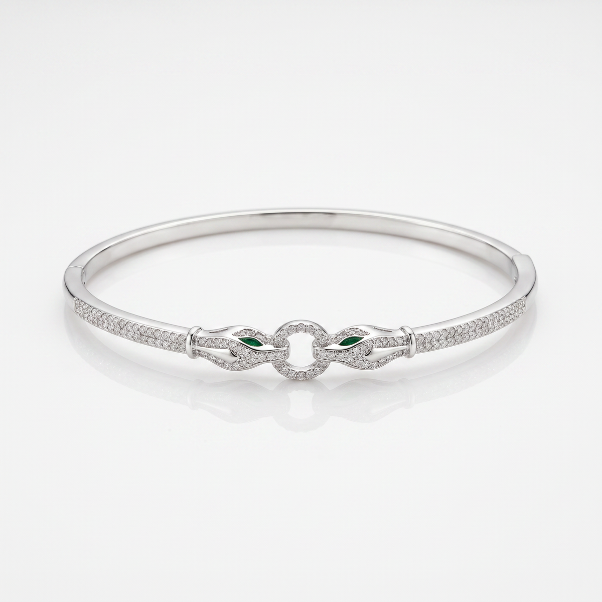 Double Serpent Bracelet Band