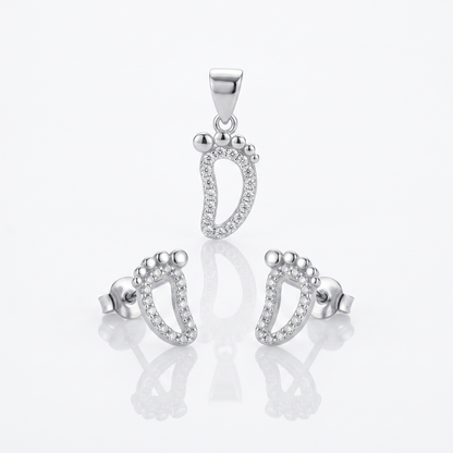 Little steps pendant set