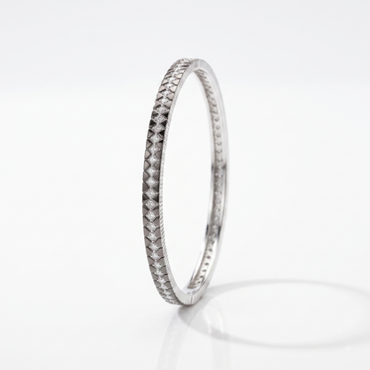 925 Silver Geometric Cuff for Women