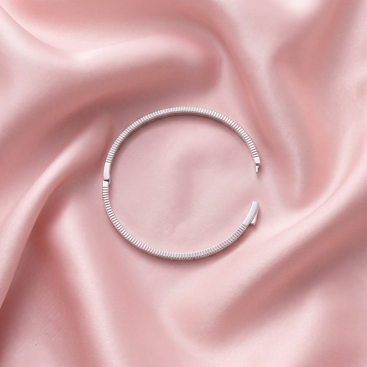 925 Silver Geometric Cuff for Women