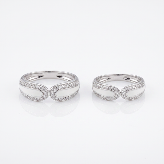 Infinity Bond Couples Band Ring 6'inch & 11'inch