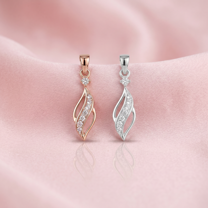 925 Silver Leaf Pendant
