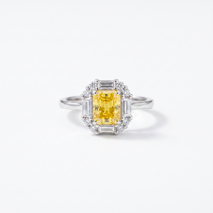 925 Silver Lumina Cocktail Ring for Women