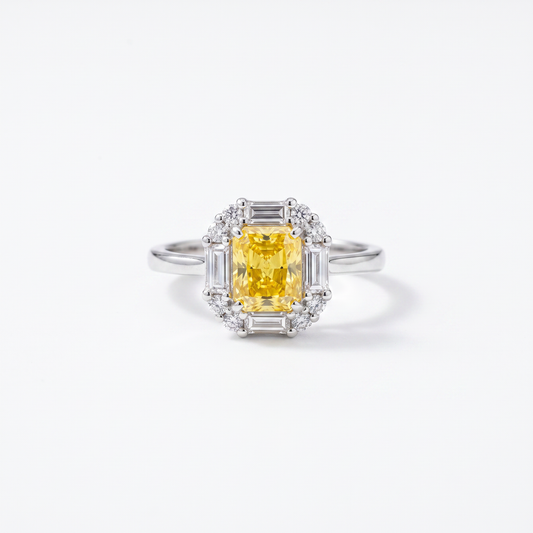 925 Silver Lumina Cocktail Ring for Women