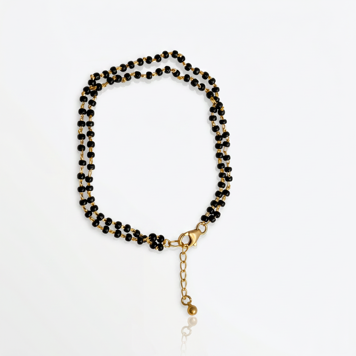 925 Silver Mangalsutra Nazariya Bracelet