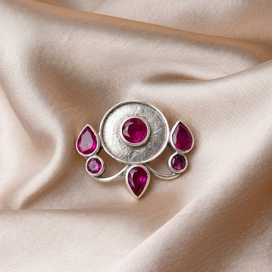 Gulnaar Brooch 925 Silver