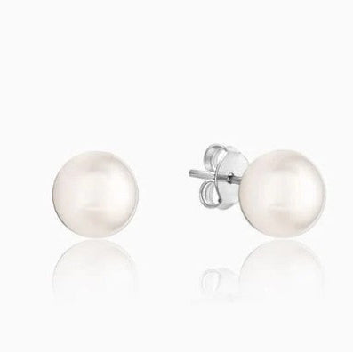 925 Silver Freshwater Pearl Studs