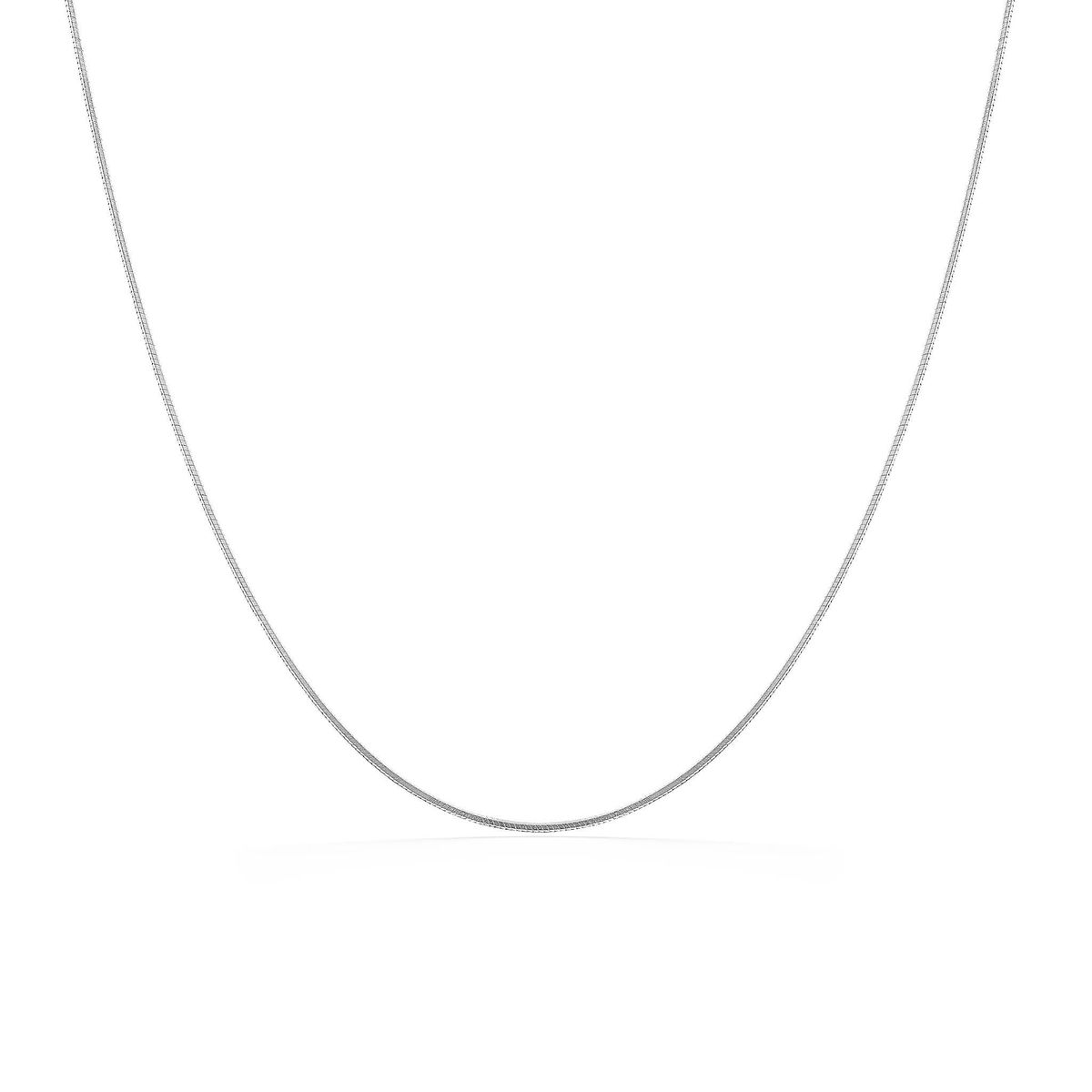 925 Silver Round Serpent Chain Unisex