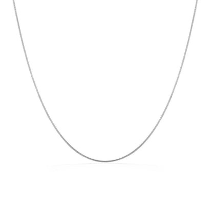 925 Silver Round Serpent Chain Unisex