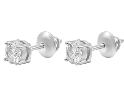 925 Silver CZ Stone Studs