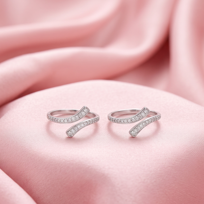 Sitara 925 Silver Toe Rings