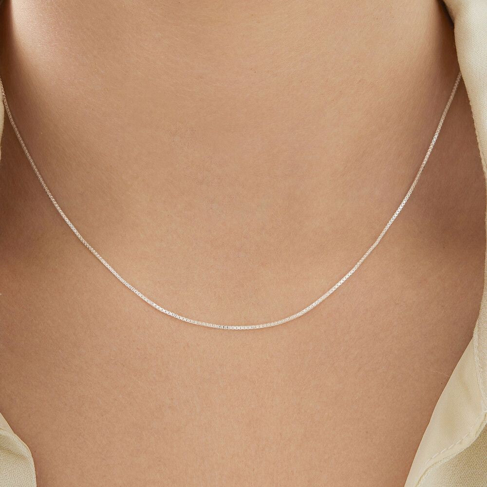 925 Sleek Silver Chain for women