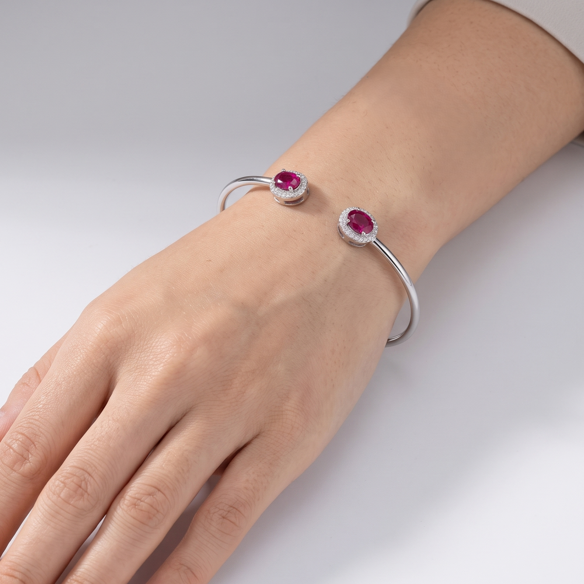 925 Silver Stella Open Cuff Bracelet for Women