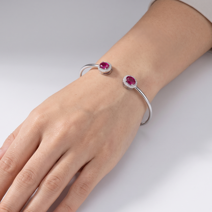 925 Silver Stella Open Cuff Bracelet for Women