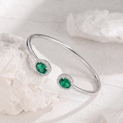 925 Silver Stella Open Cuff Bracelet for Women