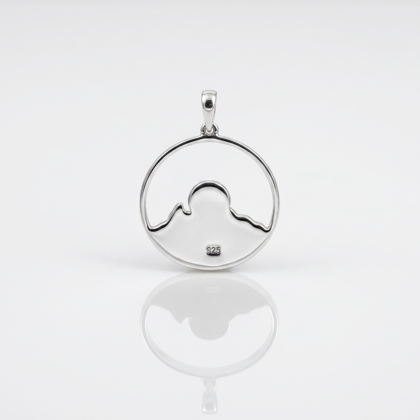 925 Silver Sunset Pendant