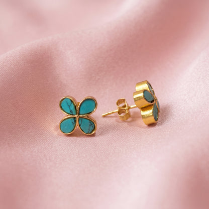 925 Silver Turquoise Stud