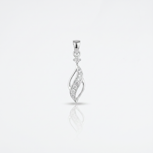 925 Silver Leaf Pendant